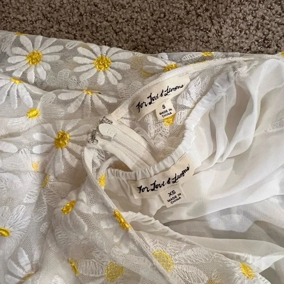 For Love And Lemons Brulee Daisy Mini Dress - Picture 10 of 10